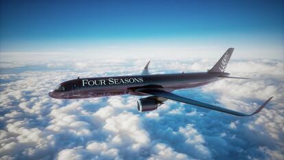 Four Seasons Hotels & Resorts ha anunciado que a partir de 2021 incorporará un nuevo avión privado a su flota. Aunque aún no se conocen los precios, los viajes del actual avión parten de los 147.000 dólares por persona (130.000 euros).