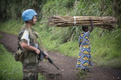 Soldado de la MONUSCO en el este de la RDC / UN/Sylvain Liechti