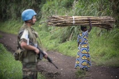 Soldado de la MONUSCO en el este de la RDC / UN/Sylvain Liechti