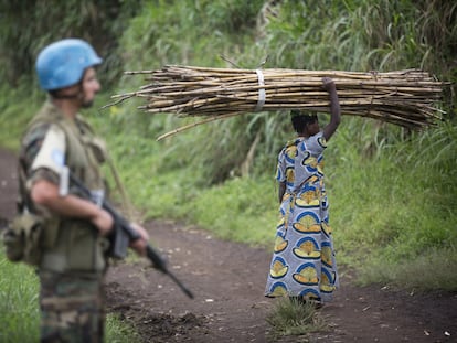Soldado de la MONUSCO en el este de la RDC / UN/Sylvain Liechti