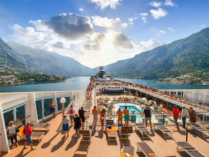 Un crucero por la bahía de Kotor, en Montenegro.