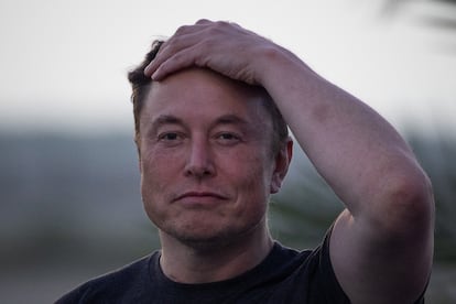 Elon Musk, durante un evento de SpaceX en Brownsville (Texas), en agosto pasado.