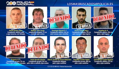 Cuatro de los diez más buscados por la Policía Nacional han sido detenidos desde el lanzamiento de la última campaña, el pasado julio.