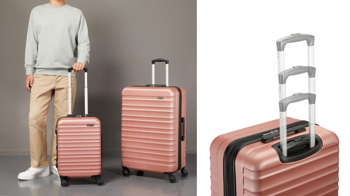 Set de maletas extensible y resistente.