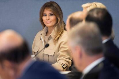 La primera dama de Estados Unidos, Melania Trump.