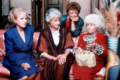 Rose (Betty White), Dorothy (Bea Arthur), Blanche (McClanahan) y Sophia (Estelle Getty), las originales.