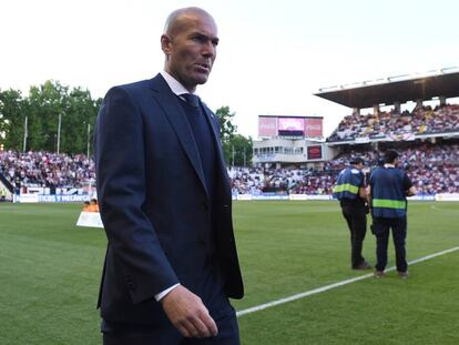 Zidane, el domingo en Vallecas.