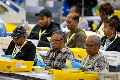 A Partir de ahora los trabajadores electorales estarn contando votos bajo la presin de obtener resultado finales lo ms pronto posible. 