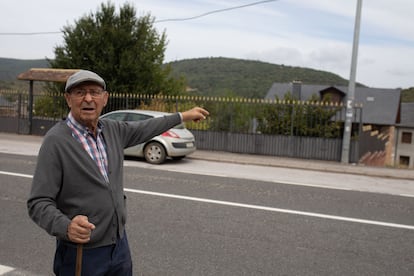 DVD 1283 Miércoles, 27 de agosto. Curacedo, León. Reportaje sobre la vida después del incendio forestal de Las Médulas. José María Rodríguez explicando cómo vivió él el incendio forestal del mes de agosto