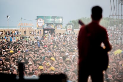 Supersubmarina durante su concierto en Arenal Sound en 2015.