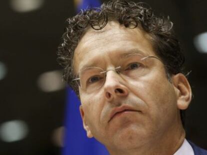 O presidente do Eurogrupo, Jeroen Dijsselbloem, em Bruxelas.