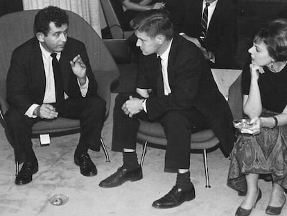 Norman Mailer, John Silver y Barbara Probst Solomon.