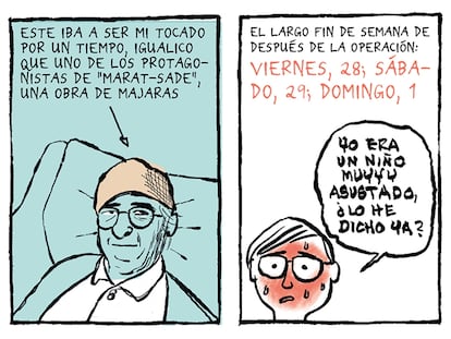 Viñetas de 'Algo extraño me pasó camino de casa' (2020), cómic de Miguel Gallardo publicado por Astiberri.