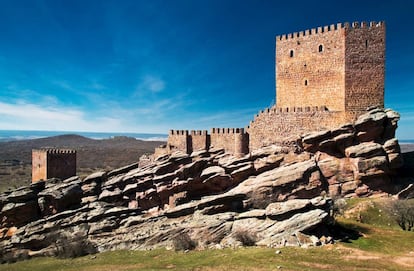 Zafra castle in Guadalajara.