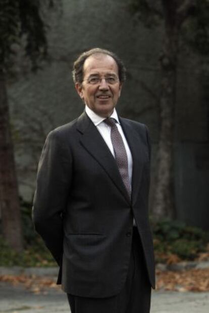 Ramiro Mato, en la sede de BNP Paribas en Madrid