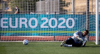 Eurocopa portero de la selección española