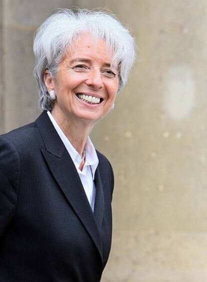 La ministra francesa de Economía, Christine Lagarde.