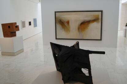 Una de las salas del nuevo Museo de Arte Contemporáneo de Alicante.