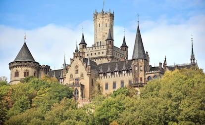 O castelo de Marienburg.