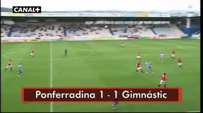 Ponferradina 1 - Gimnástic 1