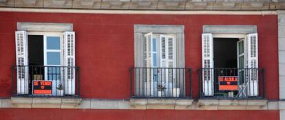 Viviendas en alquiler y a la venta en Madrid.