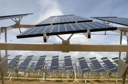 Planta fotovoltaica Darro de 5,6 Megavatios, en Granada.