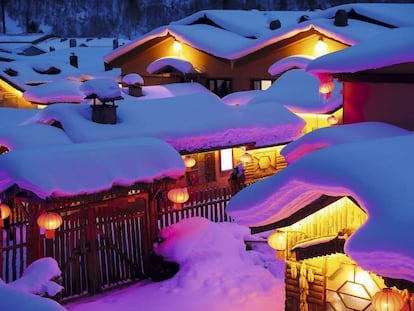 La villa de las nevadas de ensueño