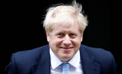 El primer ministro británico Boris Johnson, en Londres, el 15 de octubre.