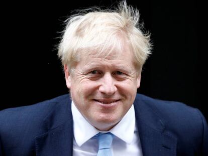 El primer ministro británico Boris Johnson, en Londres, el 15 de octubre.