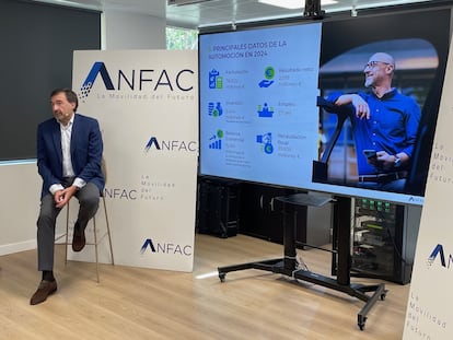 El director general de la patronal Anfac, José López-Tafall, durante la presentación de este jueves. CEDIDA POR LA EMPRESA