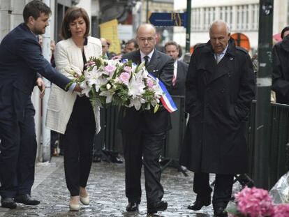 Cerimônia em memória às vítimas do atentado de Bruxelas.