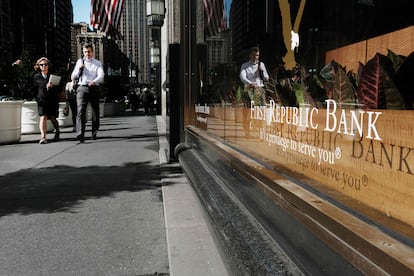 Sucursal del First Republic Bank en Manhattan (Nueva York).