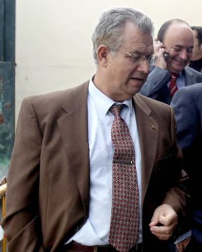 José Antonio Martín, en 2005, cuando presidía la Audiencia de Las Palmas.