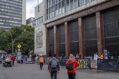 Sede del Banco de la República, en Bogotá, el 27 de junio de 2024