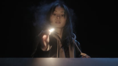Shioli Kutsuna como Mitsuki en la tercera temporada de 'Invasión'.