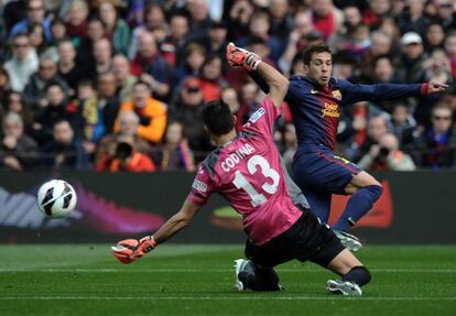 Jordi Alba, ante el Getafe
