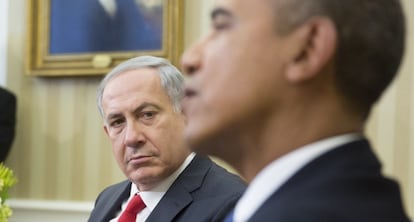 Obama y Netanyahu en marzo de 2014 en la Casa Blanca. 