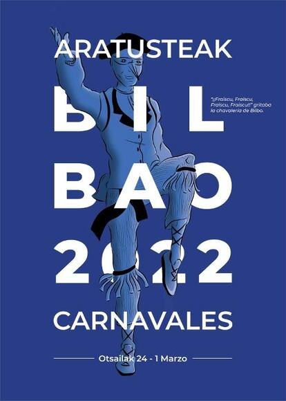 Cartel de la edición de este año del Carnaval de Bilbao.