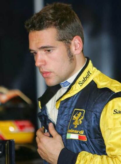 Roldán Rodríguez, en su etapa en la GP2.