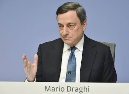 El presidente del Banco Central Europeo (BCE), Mario Draghi