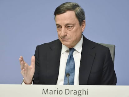 El presidente del Banco Central Europeo (BCE), Mario Draghi