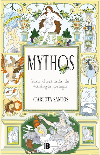 Portada de 'Mythos', de Carlota Santos