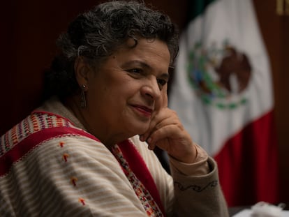 La Senadora Beatriz Paredes Rangel, en agosto de 2022.