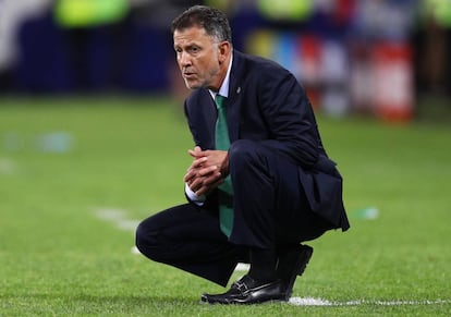 Osorio, durante un partido de México.