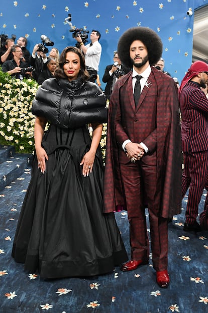 EL exjugador de fútbol y activista por los derechos civiles Colin Kaepernick y su pareja, Nessa Diab.