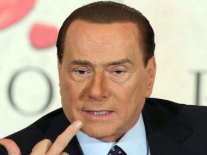 El exprimer ministro italiano, Silvio Berlusconi.