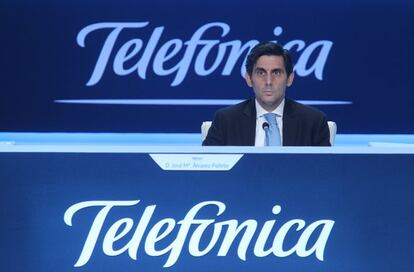 Jos&eacute; Mar&iacute;a &Aacute;lvarez-Pallete, presidente de Telef&oacute;nica.