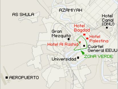 Atentado en el centro de Bagdad