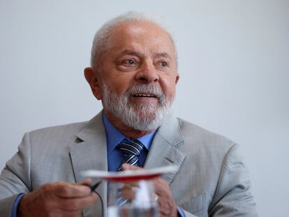 El presidente Lula durante un acto público el pasado día 22 en Brasilia.