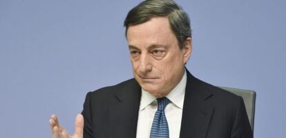 El presidente del Banco Central Europeo (BCE), Mario Draghi.